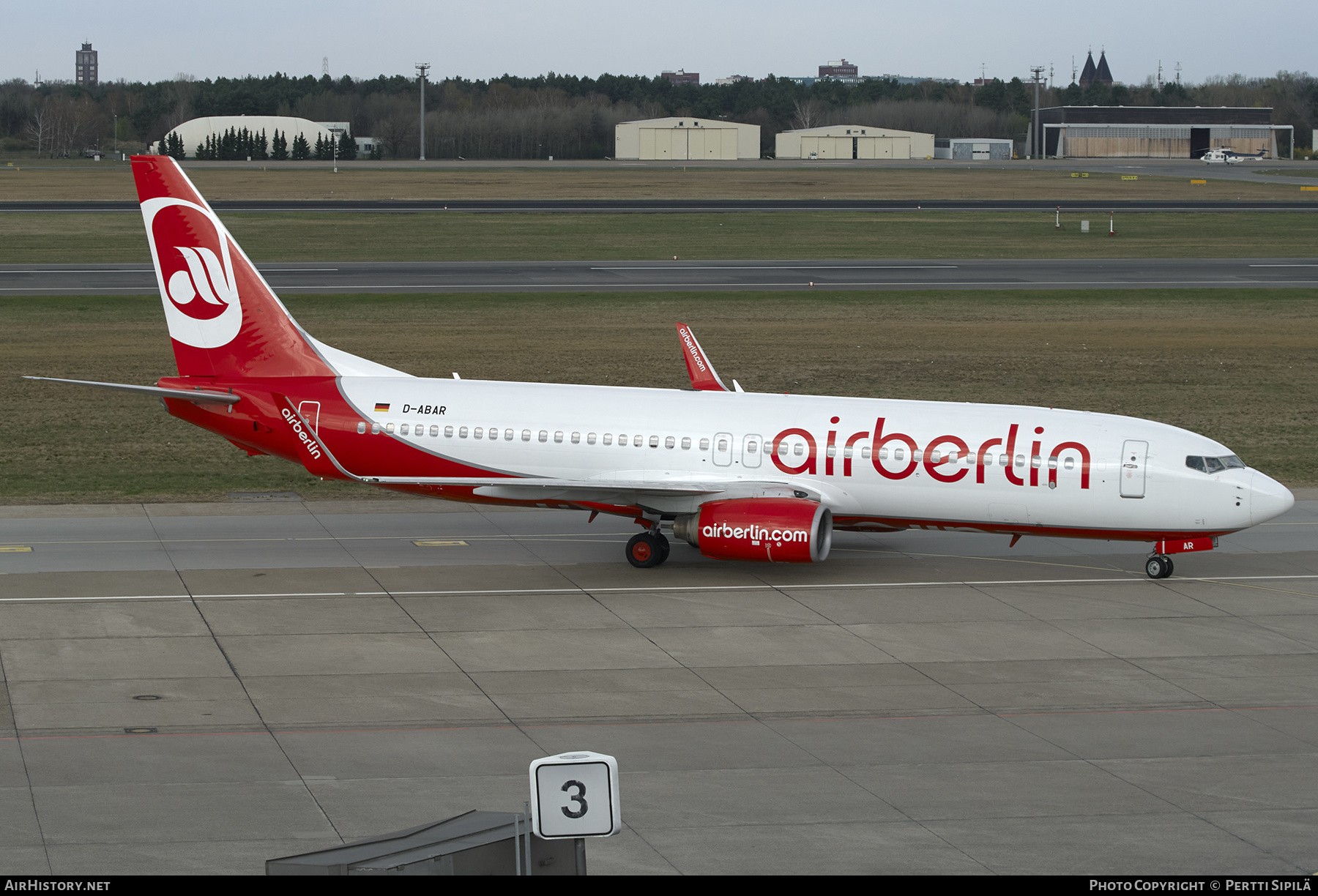 Aircraft Photo of D-ABAR | Boeing 737-86J | Air Berlin | AirHistory.net #202101