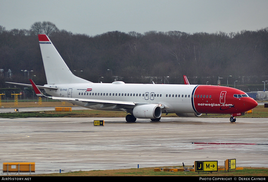 Aircraft Photo of EI-FHD | Boeing 737-8JP | Norwegian | AirHistory.net #202102