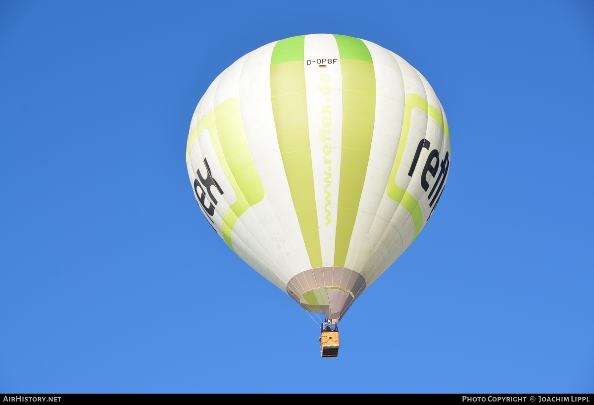 Aircraft Photo of D-OPBF | Schroeder Fire Balloons G | AirHistory.net #202106