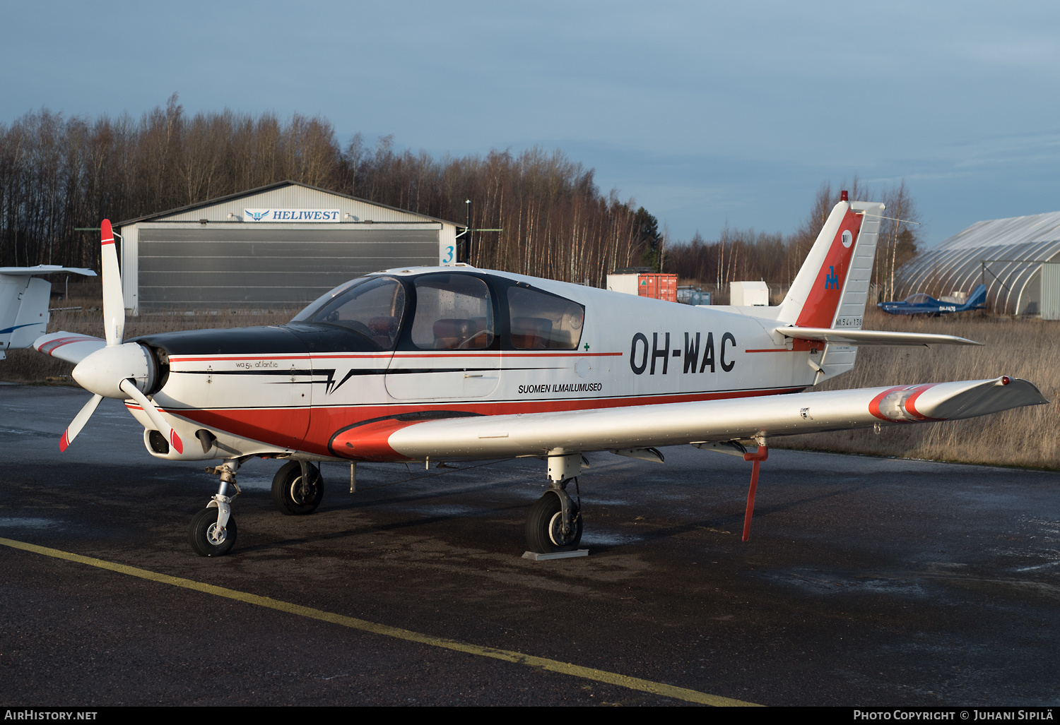 Aircraft Photo of OH-WAC | Wassmer WA-54 Atlantic | Suomen Ilmailumuseo | AirHistory.net #202108