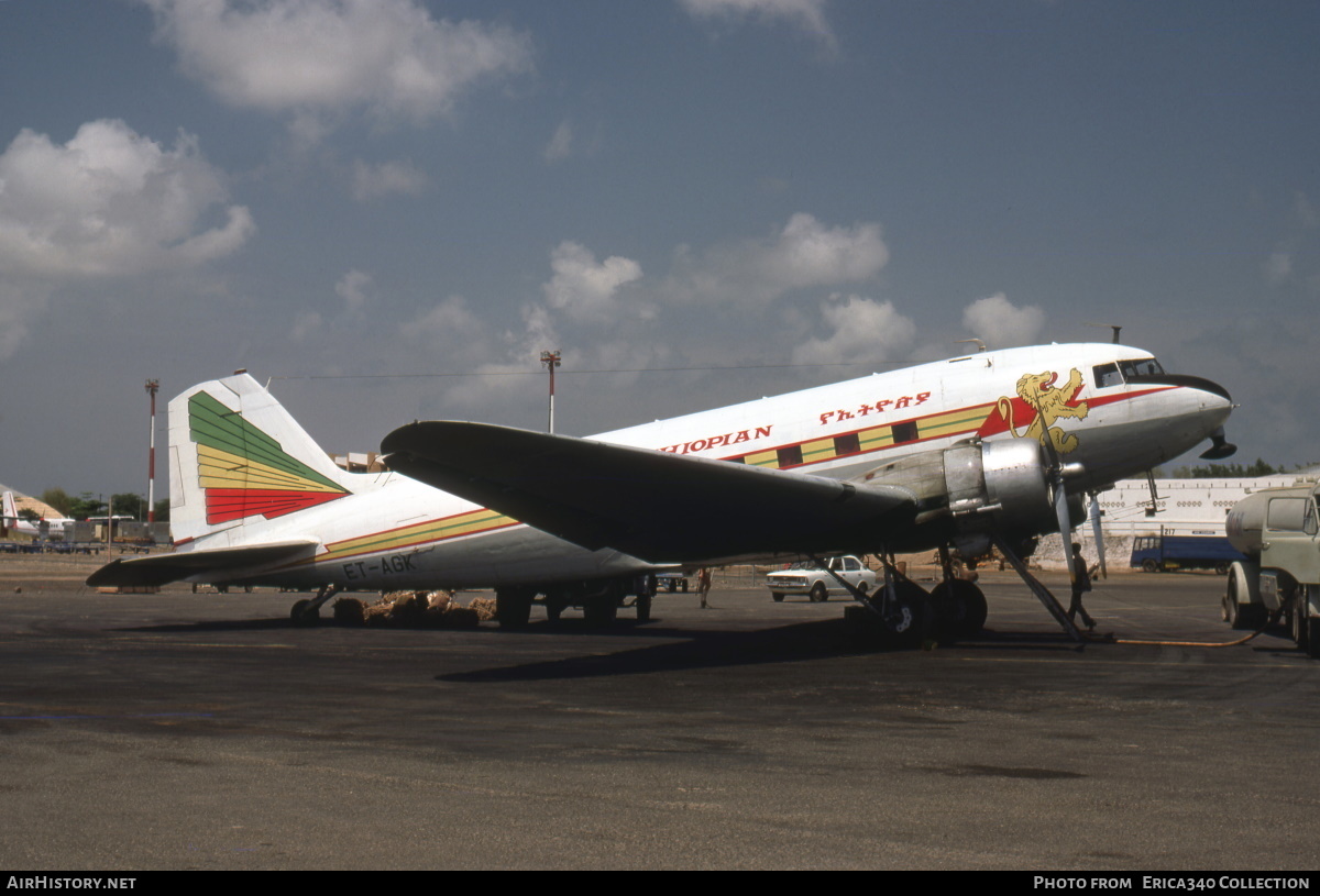 Aircraft Photo of ET-AGK | Douglas C-47B Skytrain | Ethiopian Airlines | AirHistory.net #202109