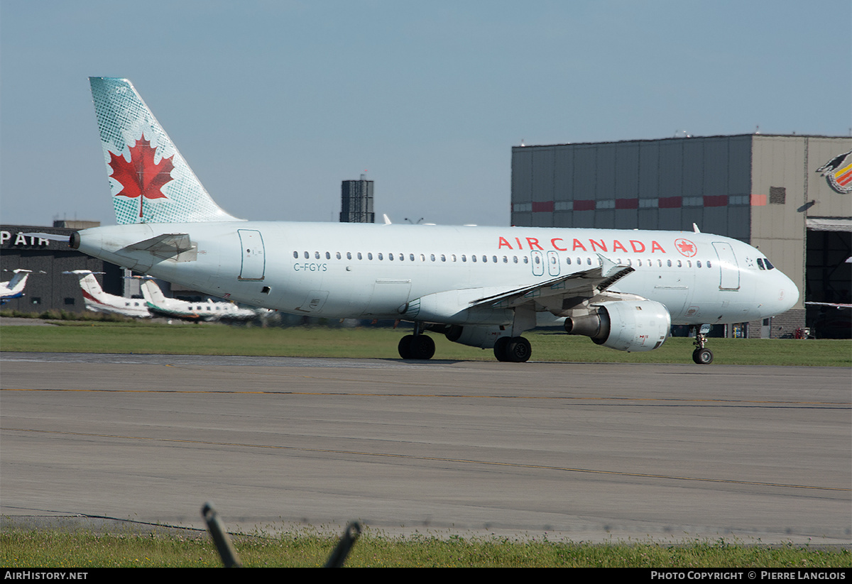 Aircraft Photo of C-FGYS | Airbus A320-211 | Air Canada | AirHistory.net #202111