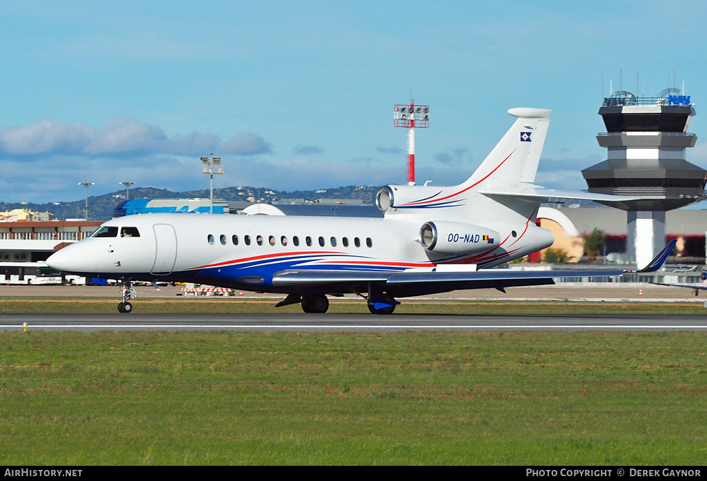 Aircraft Photo of OO-NAD | Dassault Falcon 7X | AirHistory.net #202115