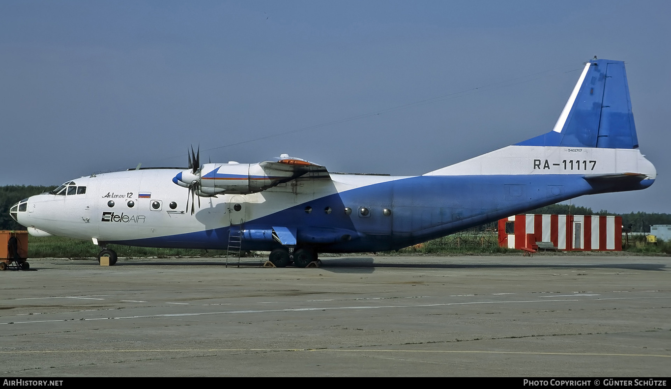 Aircraft Photo of RA-11117 | Antonov An-12B | Etele Air | AirHistory.net #202131