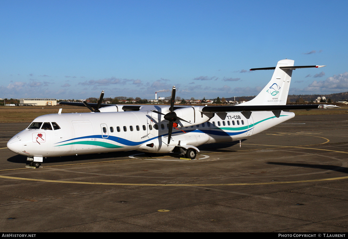 Aircraft Photo of T7-COB | ATR ATR-72-202 | Alphaland Balesin Island Club | AirHistory.net #202146