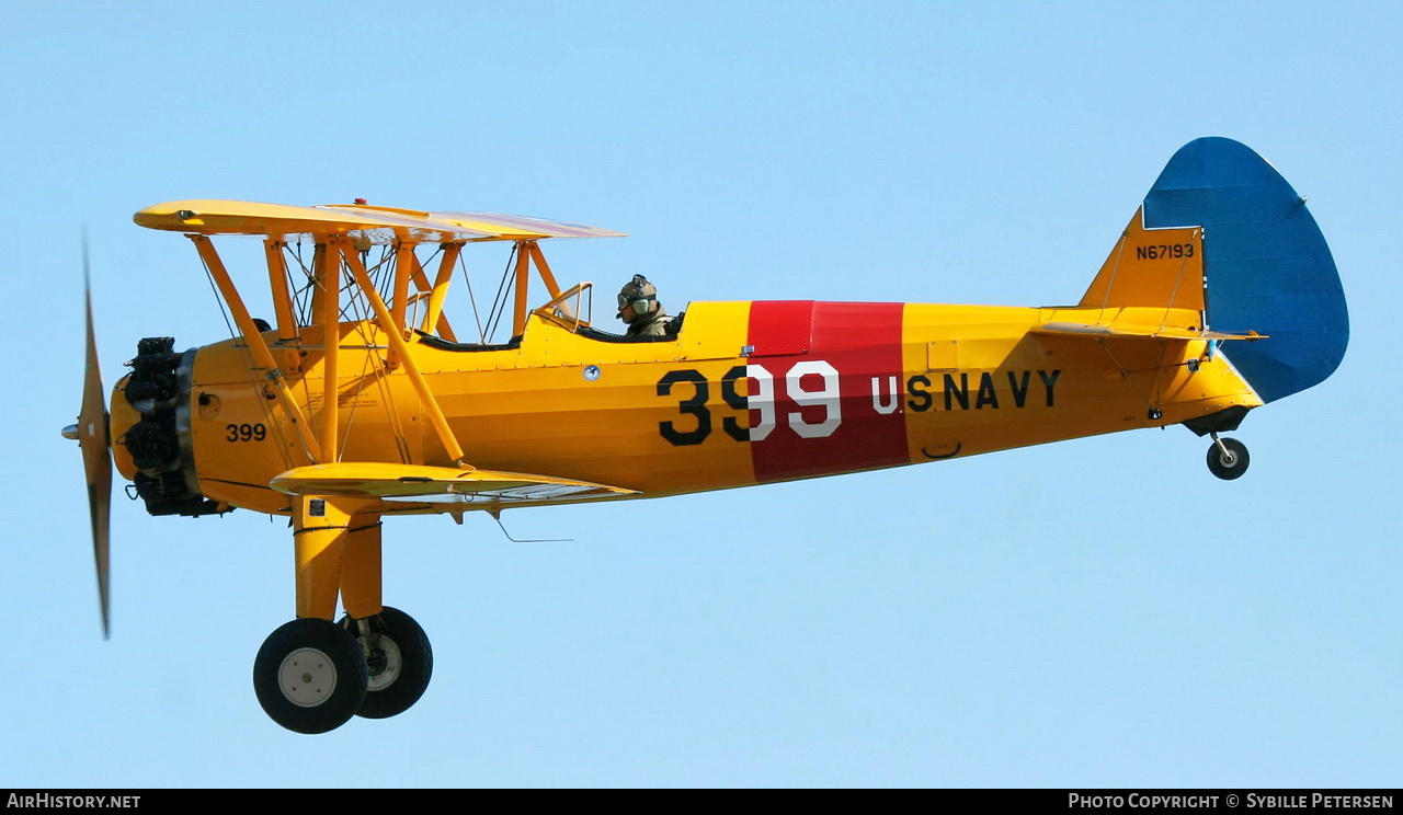 Aircraft Photo of N67193 | Boeing N2S-5 Kaydet (E75) | AirHistory.net #202162