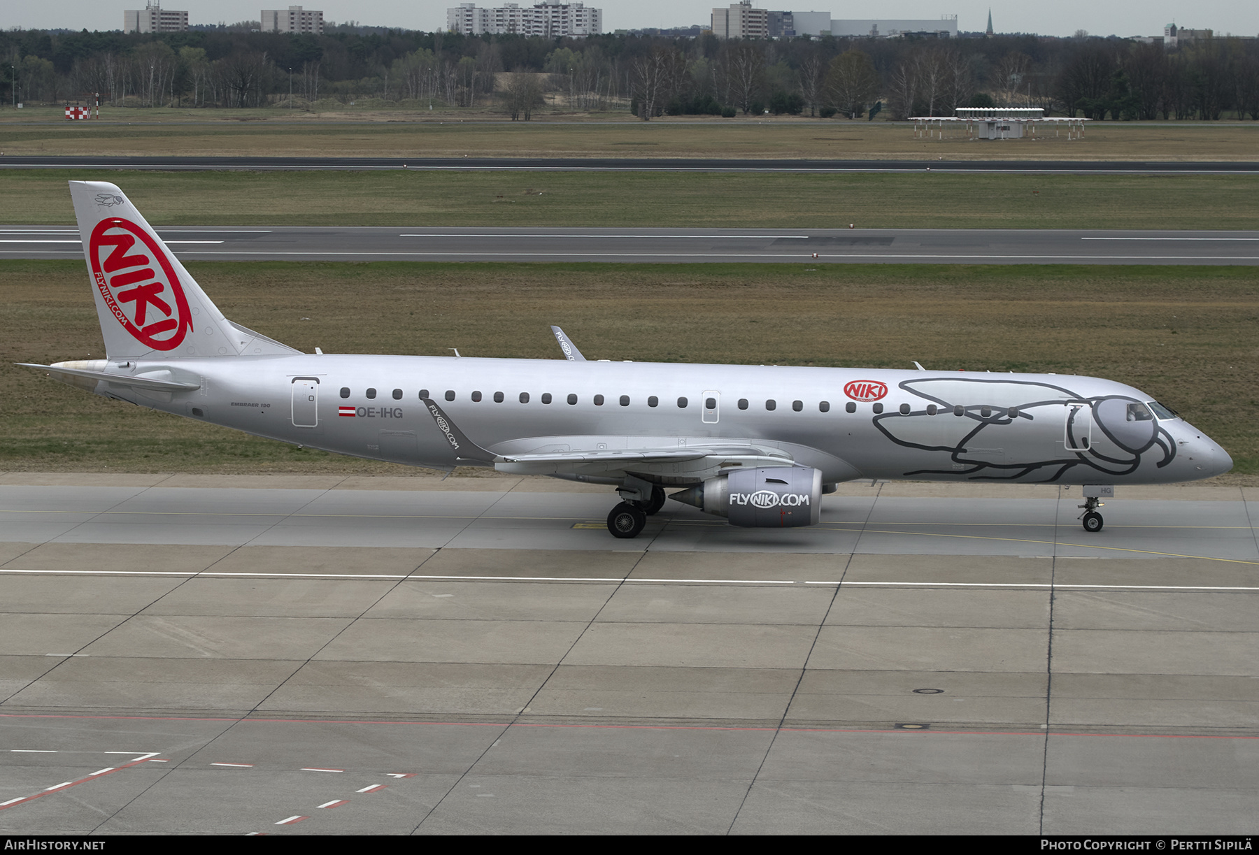 Aircraft Photo of OE-IHG | Embraer 190LR (ERJ-190-100LR) | Niki | AirHistory.net #202163