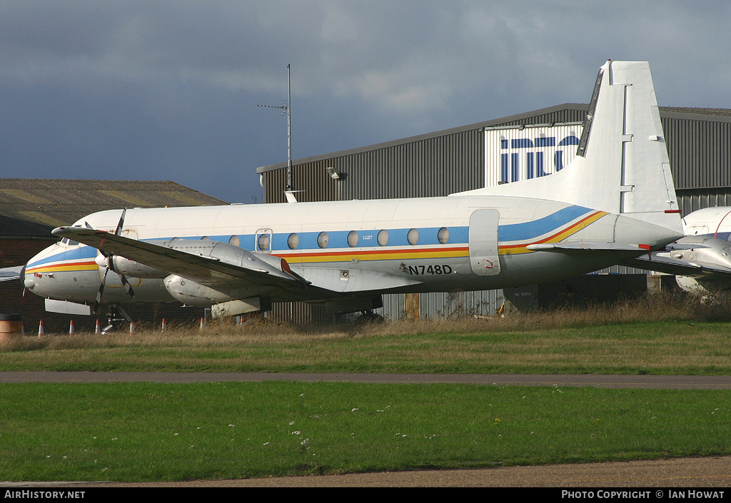 Aircraft Photo of N748D | Hawker Siddeley HS-748 Srs2A/242 | AirHistory.net #202188