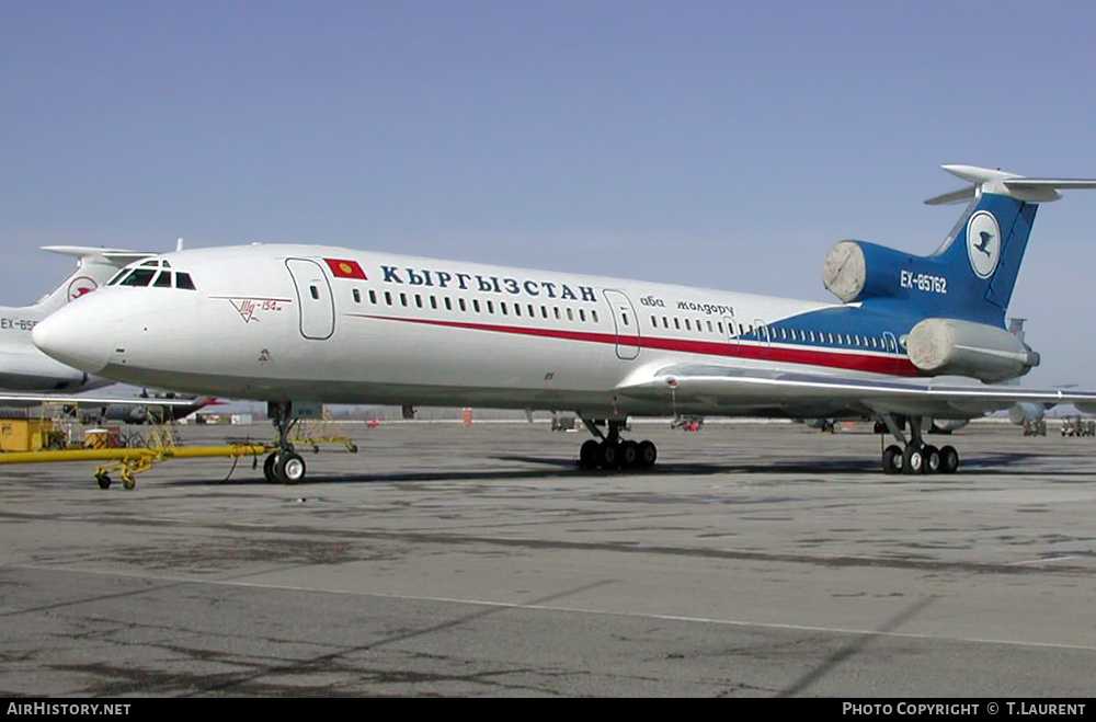 Aircraft Photo of EX-85762 | Tupolev Tu-154M | Kyrgyzstan Airlines | AirHistory.net #202203