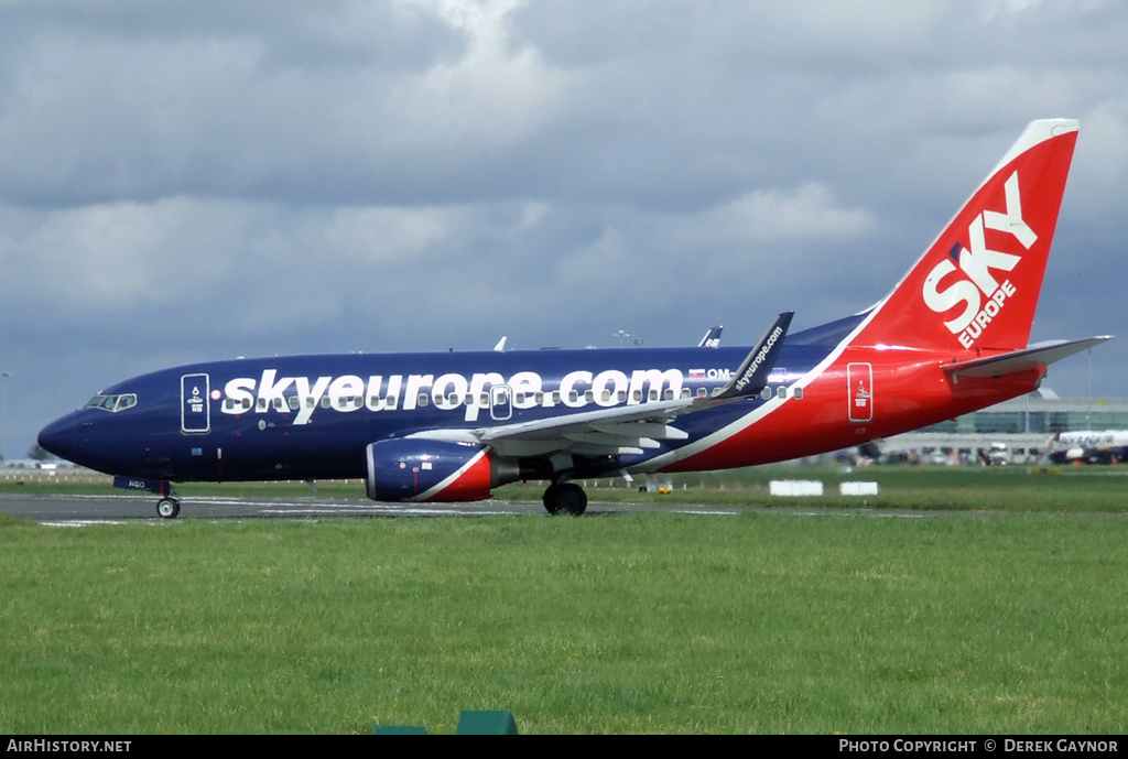 Aircraft Photo of OM-NGG | Boeing 737-76N | SkyEurope Airlines | AirHistory.net #202225