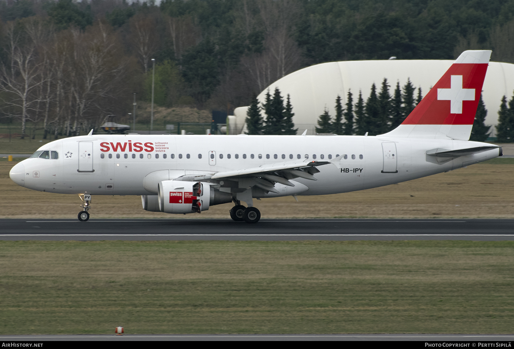 Aircraft Photo of HB-IPY | Airbus A319-112 | Swiss International Air Lines | AirHistory.net #202233
