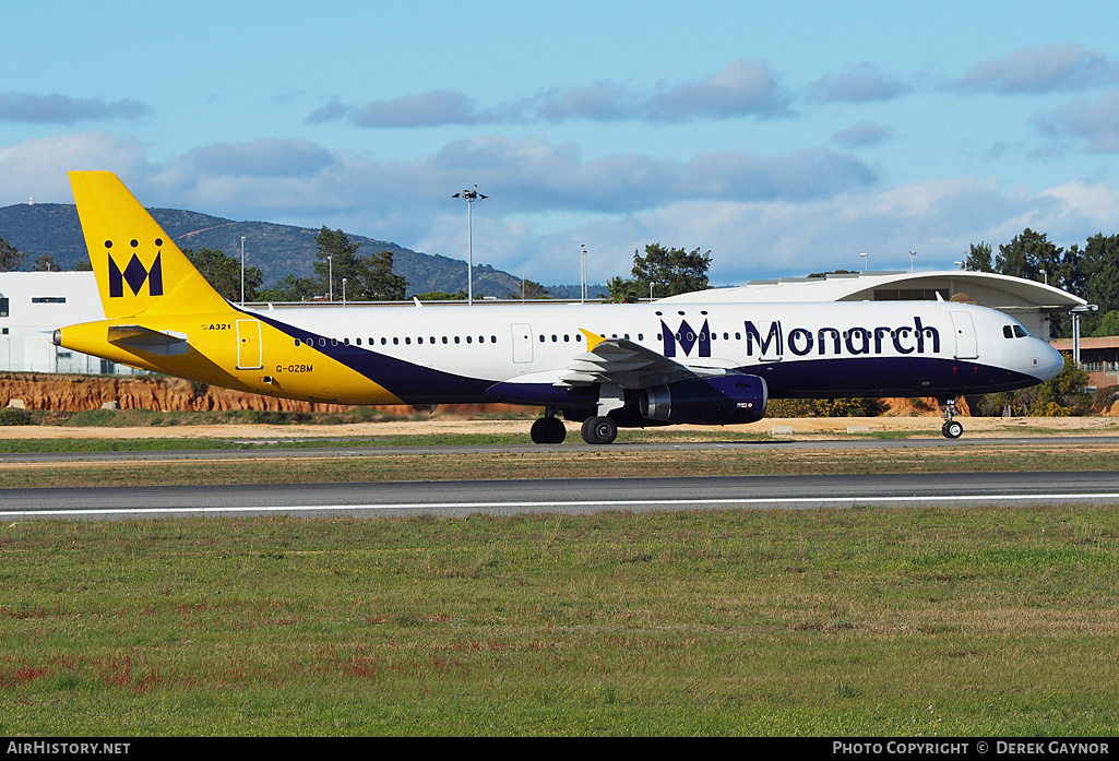 Aircraft Photo of G-OZBM | Airbus A321-231 | Monarch Airlines | AirHistory.net #202234