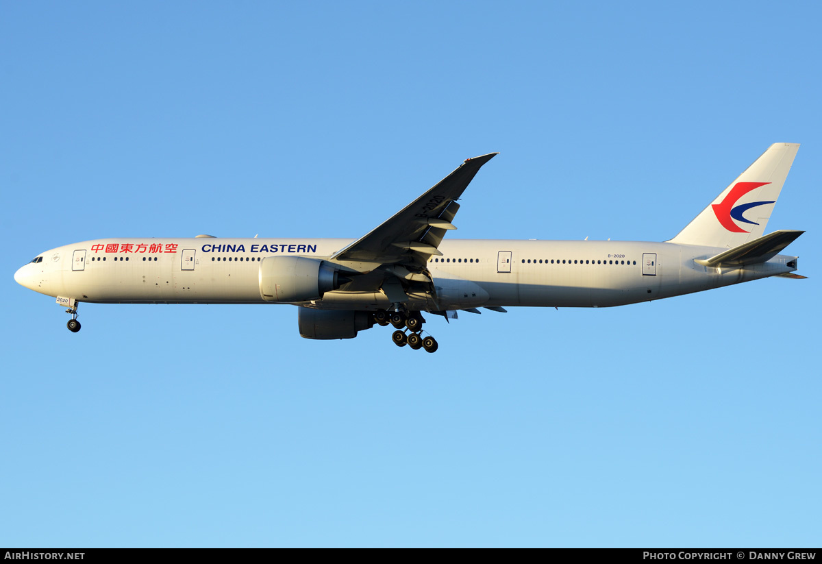 Aircraft Photo of B-2020 | Boeing 777-39P/ER | China Eastern Airlines | AirHistory.net #202237