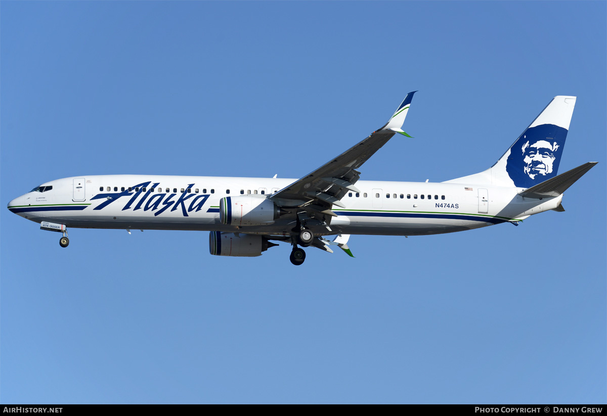 Aircraft Photo of N474AS | Boeing 737-990/ER | Alaska Airlines | AirHistory.net #202243