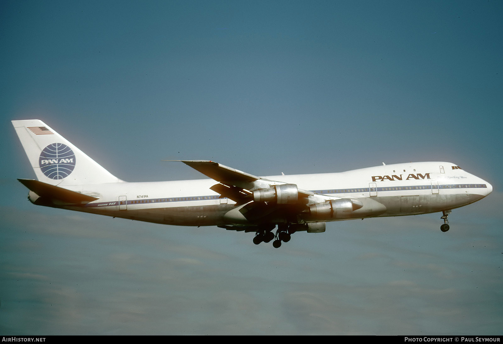 Aircraft Photo of N741PA | Boeing 747-121 | Pan American World Airways - Pan Am | AirHistory.net #202247