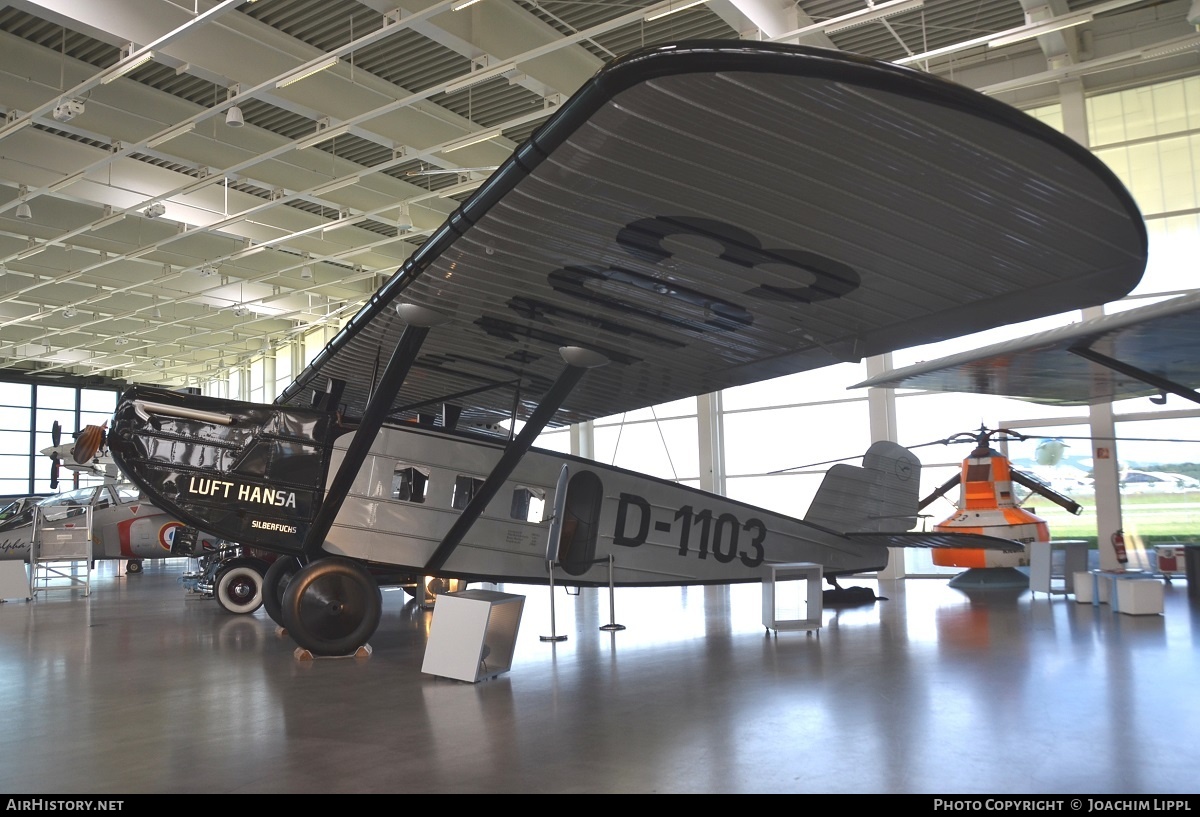 Aircraft Photo of D-1103 | Dornier B Bal Replica | Deutsche Luft Hansa | AirHistory.net #202253