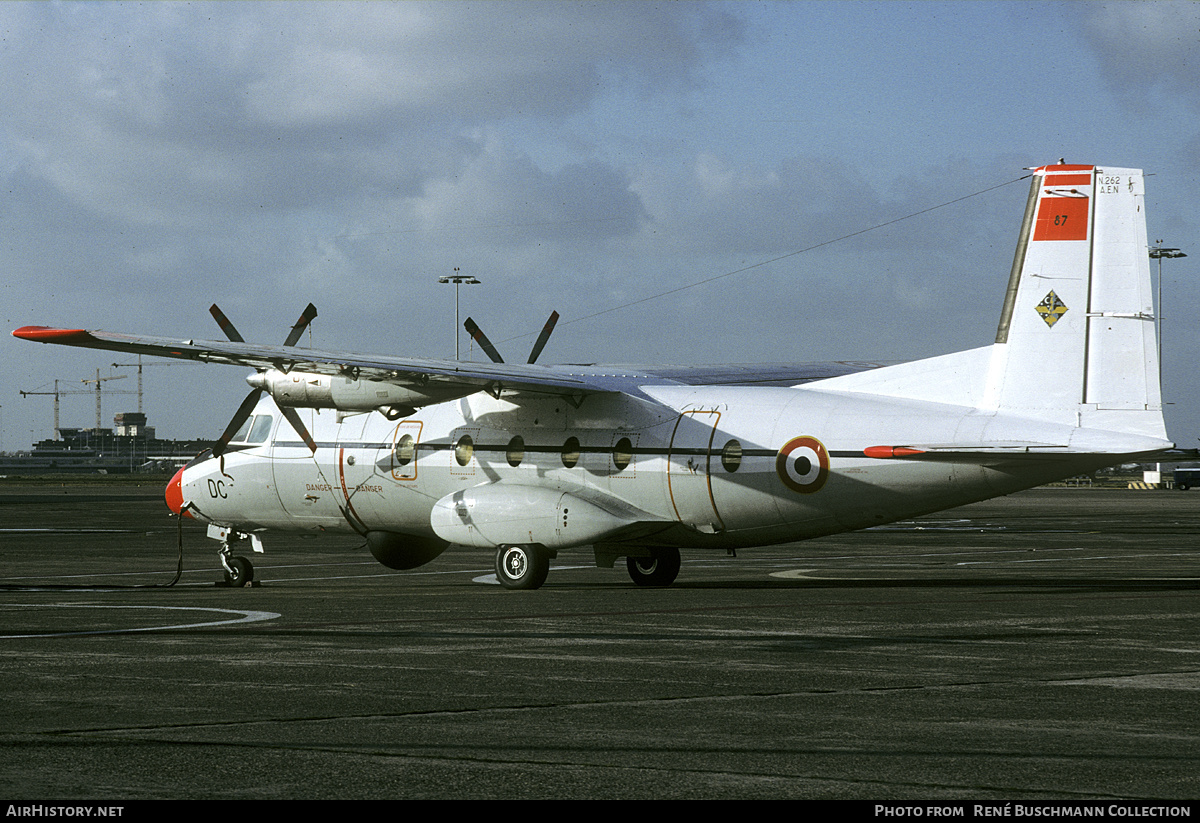 Aircraft Photo of 87 | Aerospatiale N-262D-51 AEN Fregate | France - Air Force | AirHistory.net #202254