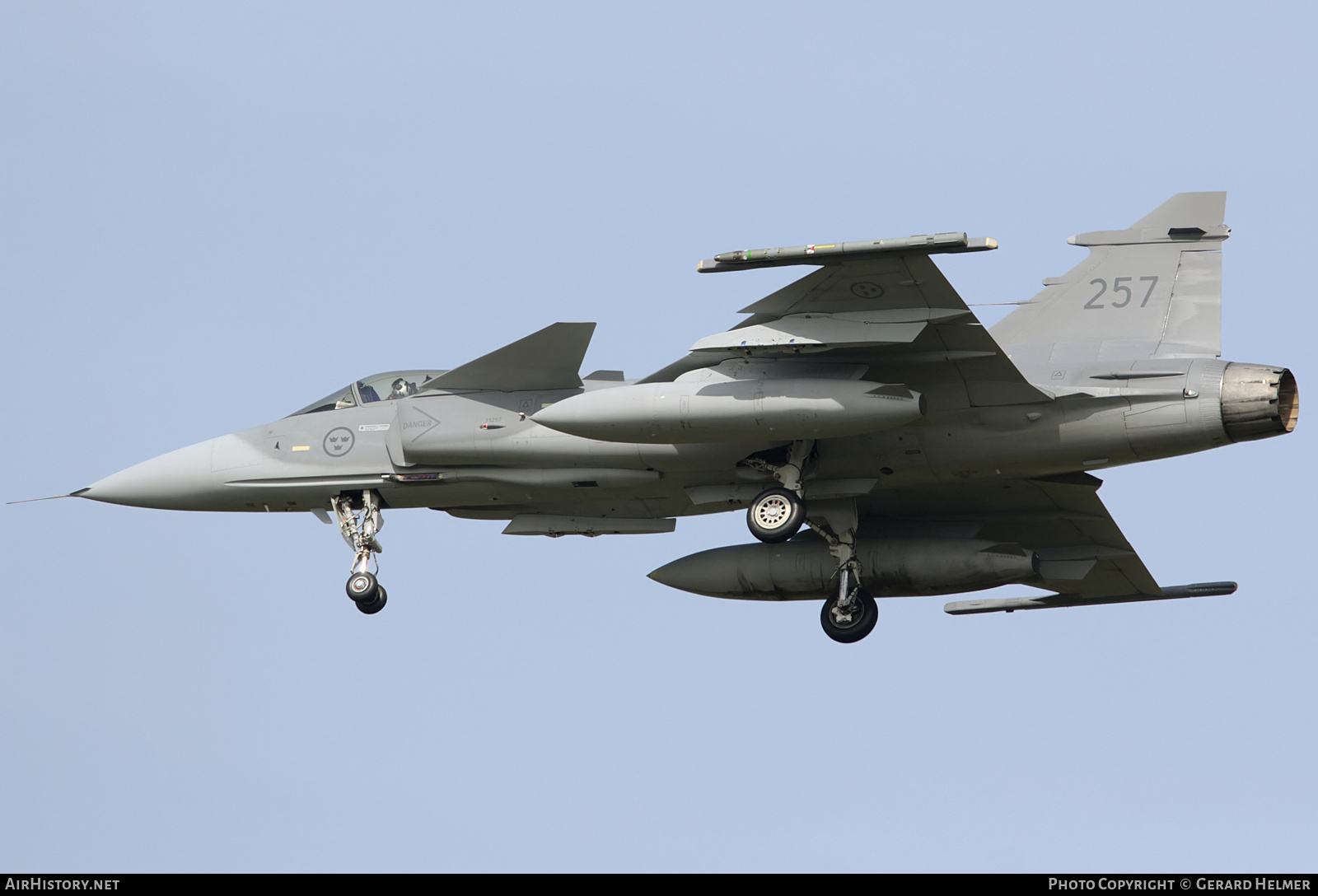 Aircraft Photo of 39257 | Saab JAS 39C Gripen | Sweden - Air Force | AirHistory.net #202255