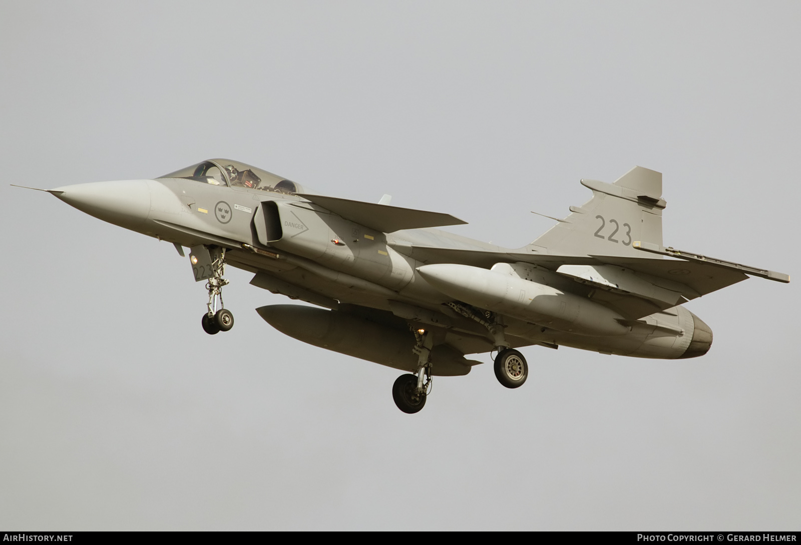 Aircraft Photo of 39223 | Saab JAS 39C Gripen | Sweden - Air Force | AirHistory.net #202257