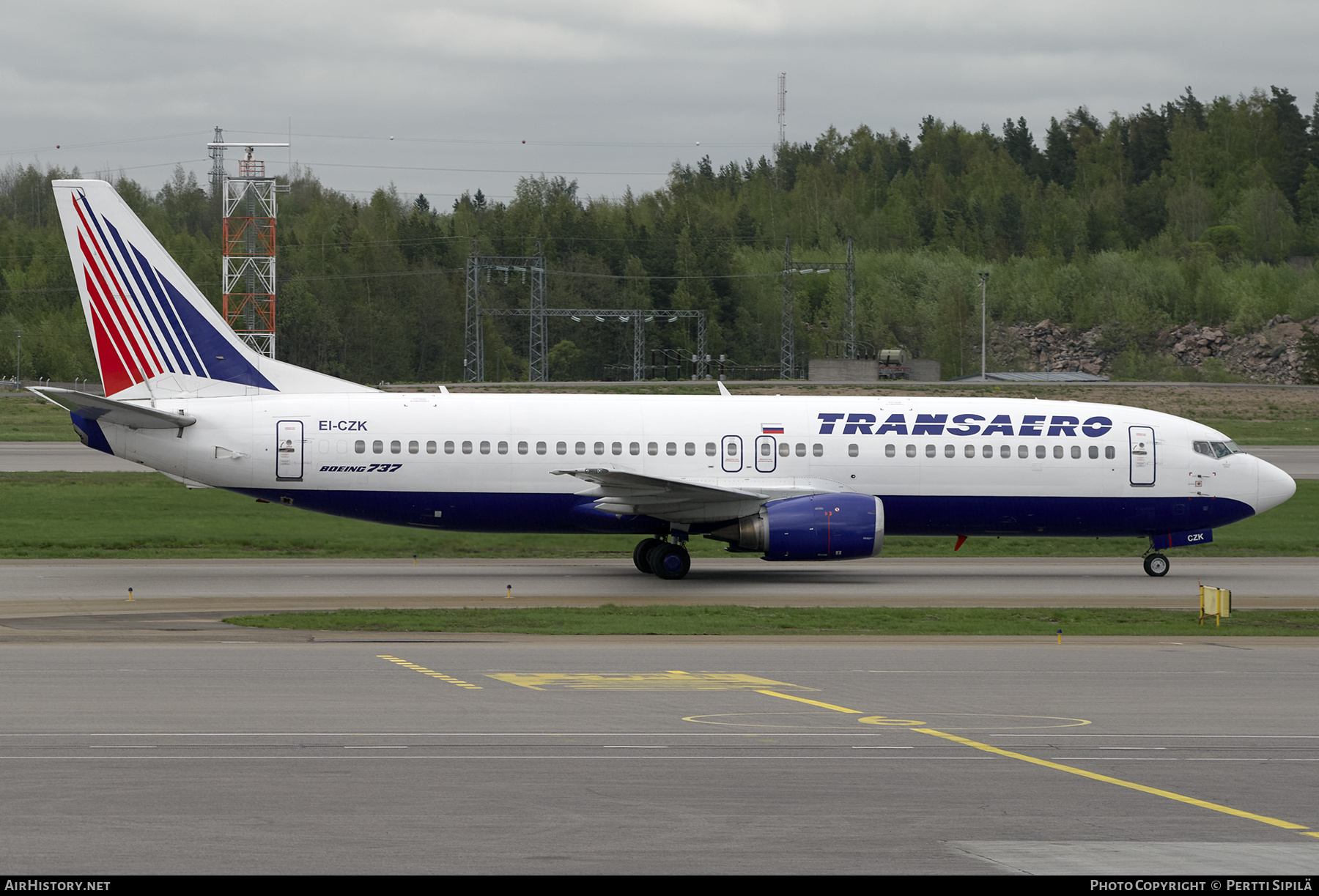 Aircraft Photo of EI-CZK | Boeing 737-4Y0 | Transaero Airlines | AirHistory.net #202267