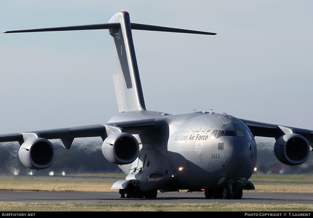 Aircraft Photo of A7-MAA / MAA | Boeing C-17A Globemaster III | Qatar - Air Force | AirHistory.net #202288