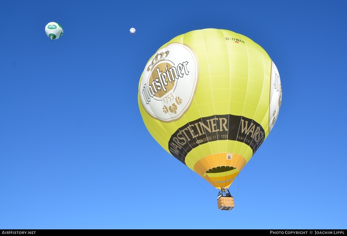 Aircraft Photo of D-OWAR | Schroeder Fire Balloons G 34/24 | AirHistory.net #202295
