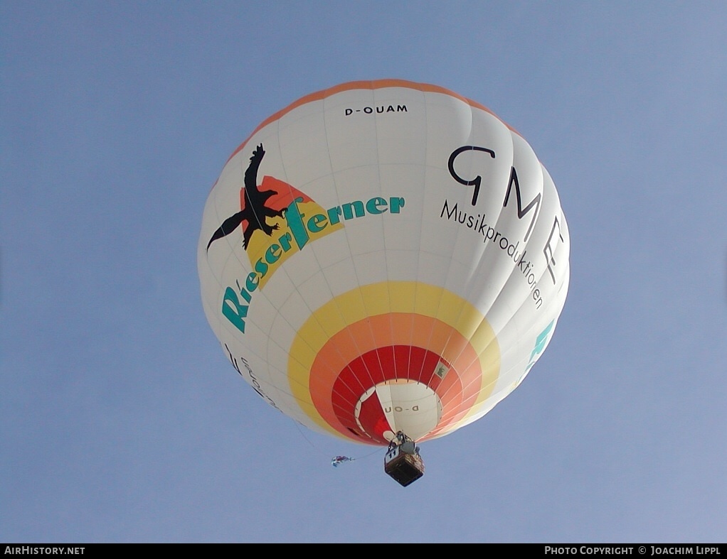 Aircraft Photo of D-OUAM | Schroeder Fire Balloons G | AirHistory.net #202318