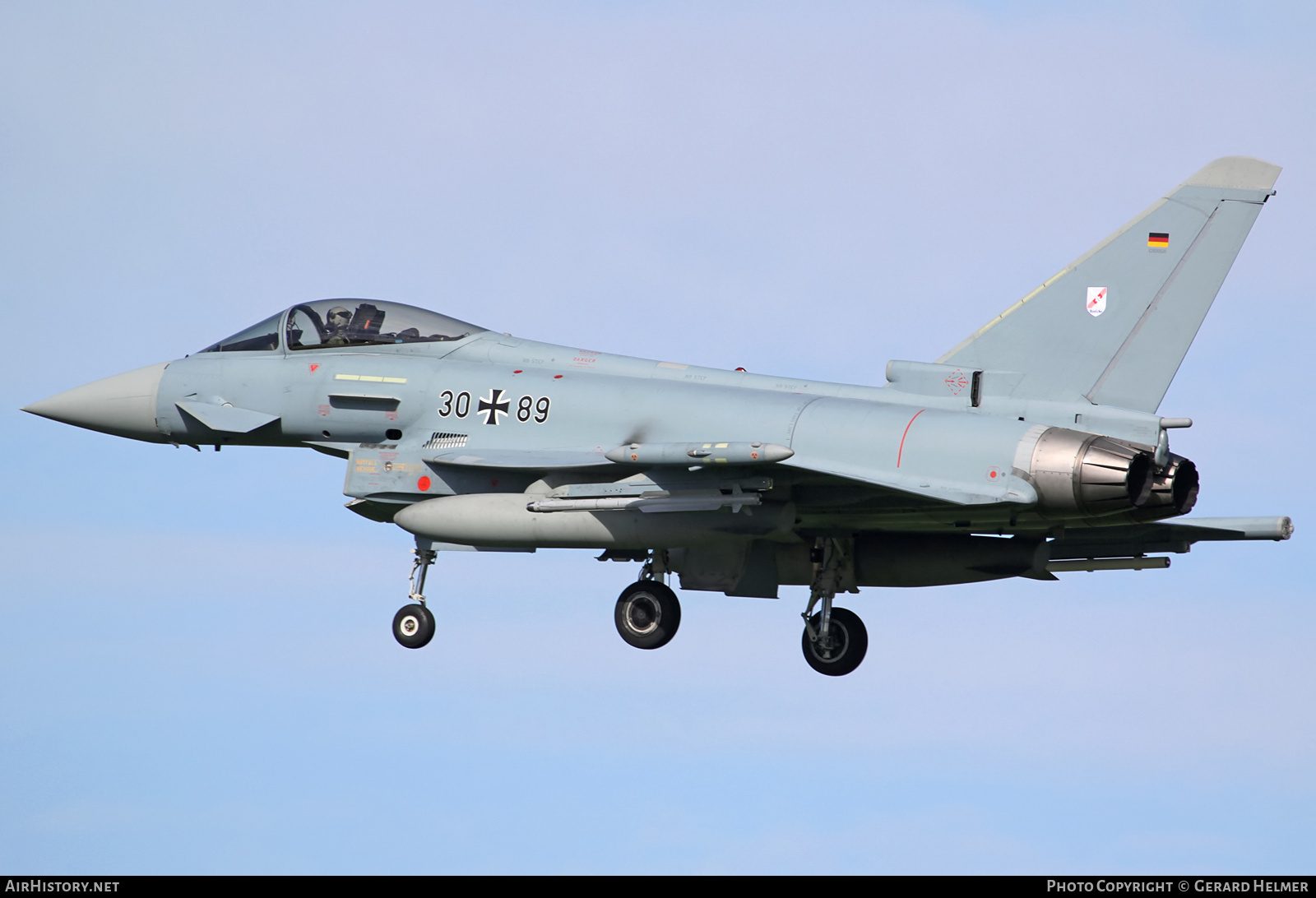 Aircraft Photo of 3089 | Eurofighter EF-2000 Typhoon ... | Germany - Air Force | AirHistory.net #202335