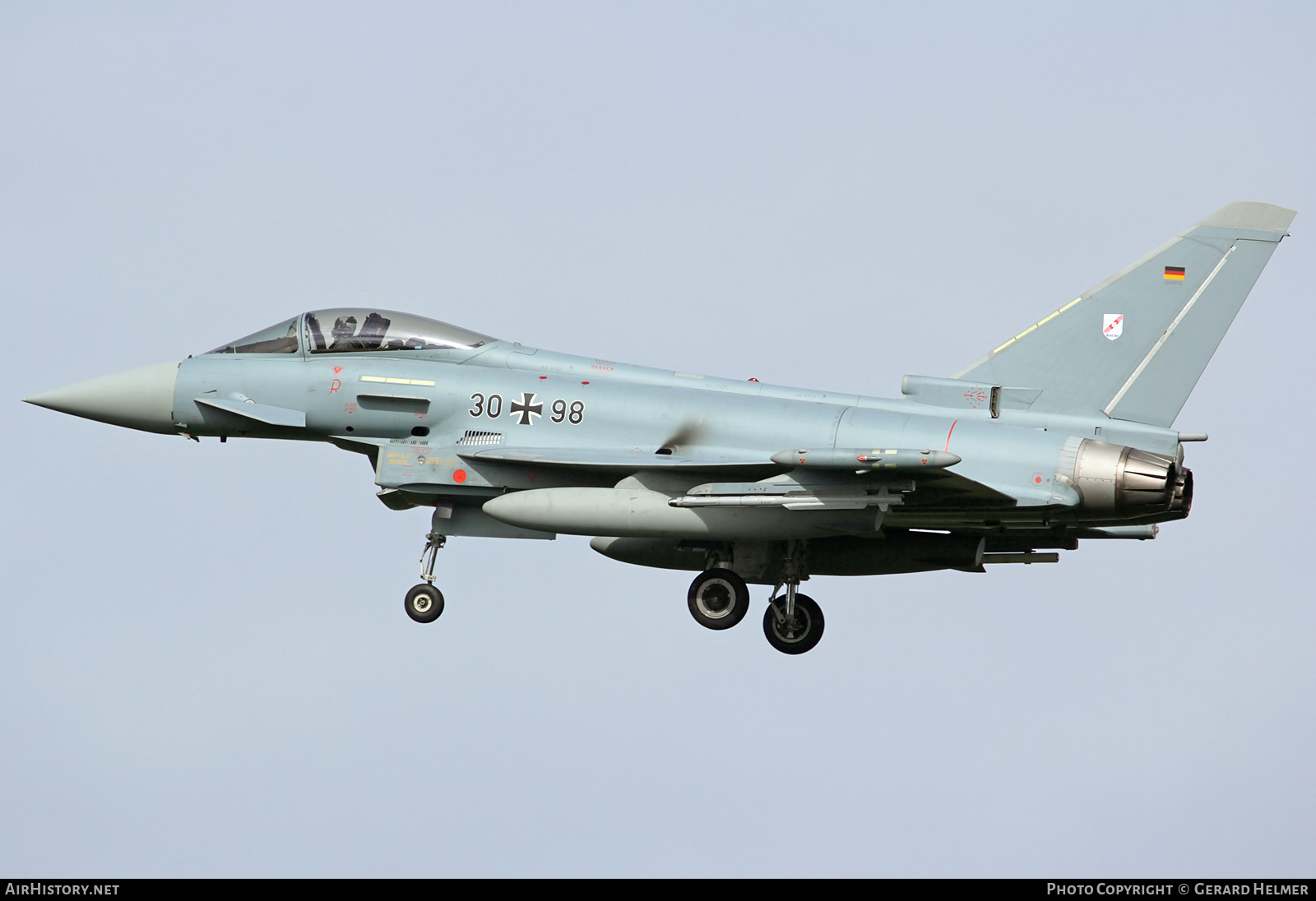 Aircraft Photo of 3098 | Eurofighter EF-2000 Typhoon S | Germany - Air Force | AirHistory.net #202339