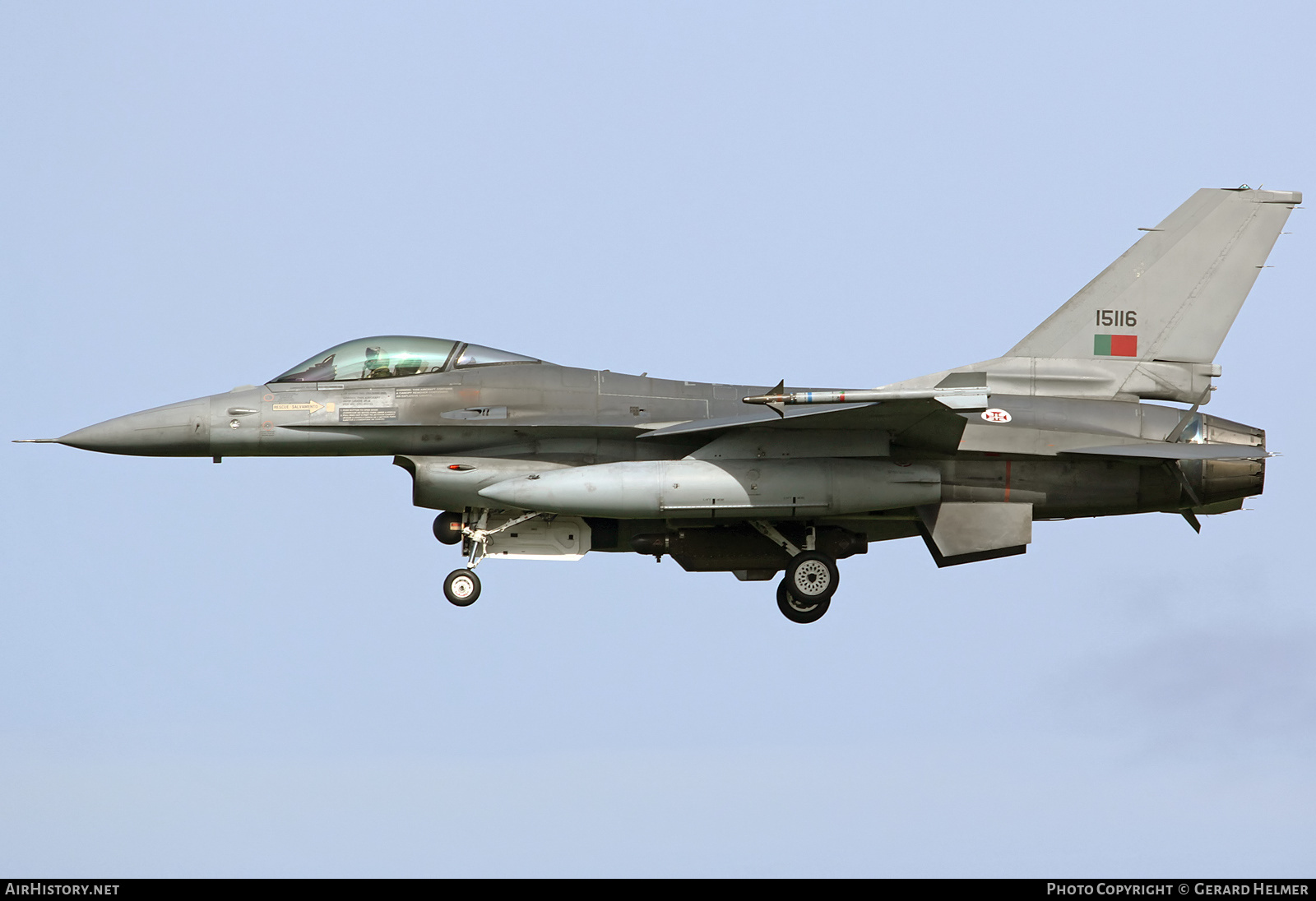 Aircraft Photo of 15116 | General Dynamics F-16AM Fighting Falcon | Portugal - Air Force | AirHistory.net #202370