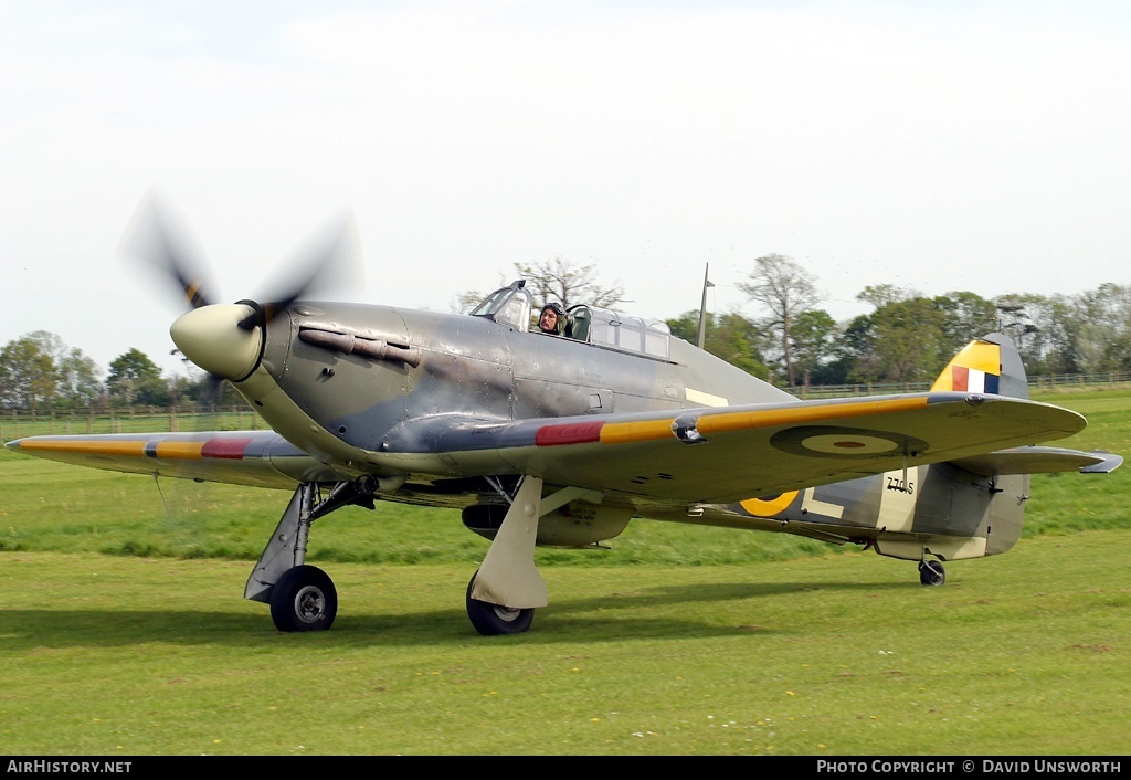 Aircraft Photo of G-BKTH / Z7015 | Hawker Sea Hurricane Mk1B | UK - Navy | AirHistory.net #202376