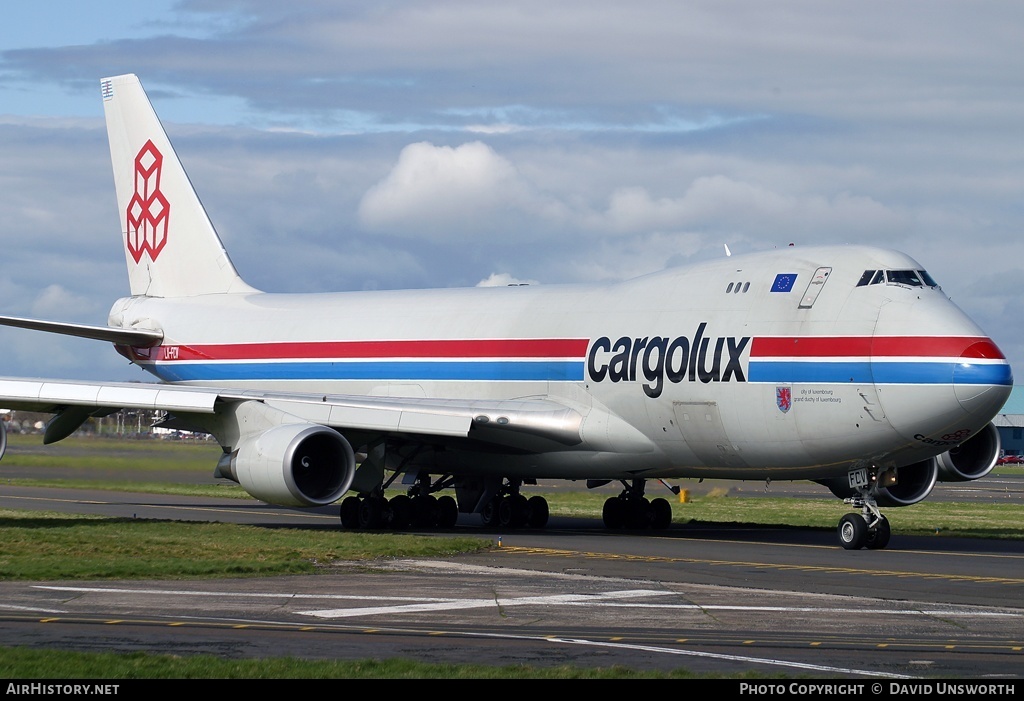 Aircraft Photo of LX-FCV | Boeing 747-4R7F/SCD | Cargolux | AirHistory.net #202379