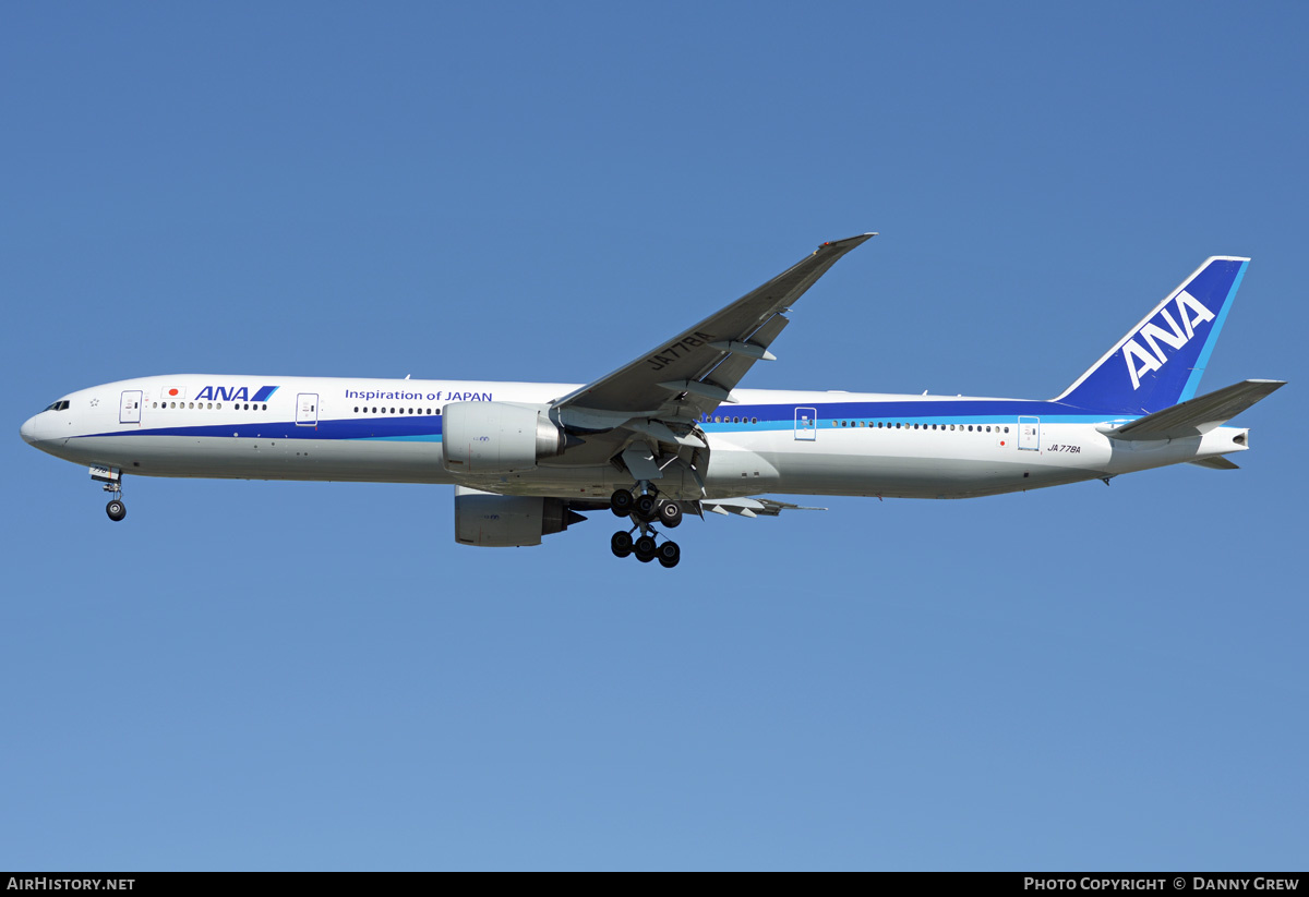 Aircraft Photo of JA778A | Boeing 777-381/ER | All Nippon Airways - ANA | AirHistory.net #202384