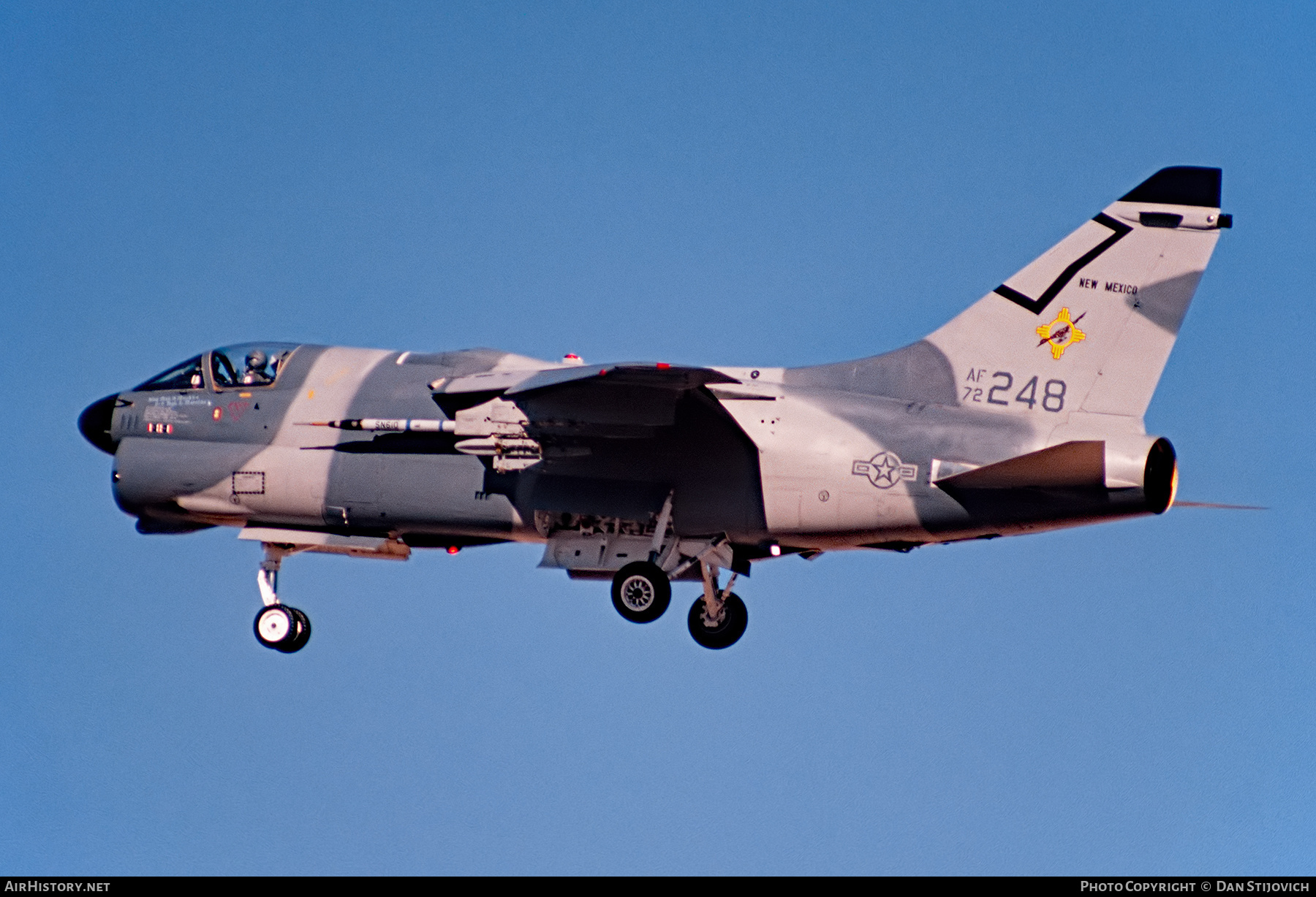 Aircraft Photo of 72-0248 / AF72-248 | LTV A-7D Corsair II | USA - Air Force | AirHistory.net #202387