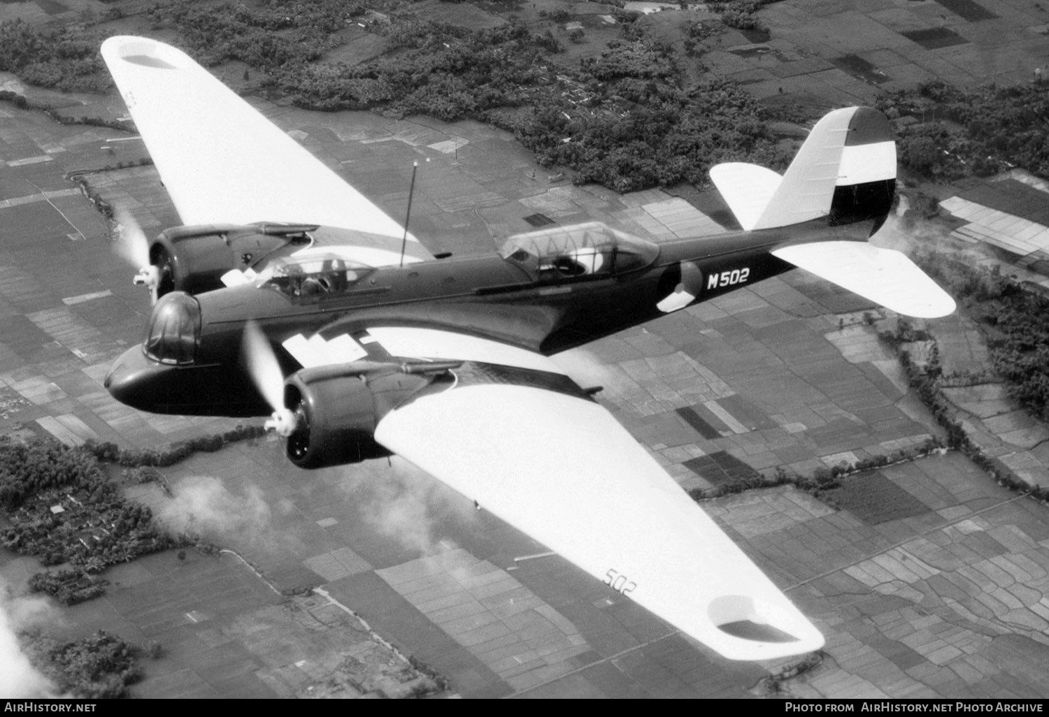 Aircraft Photo of M-502 | Martin 139WH-1 | Netherlands East Indies - Air Force | AirHistory.net #202401