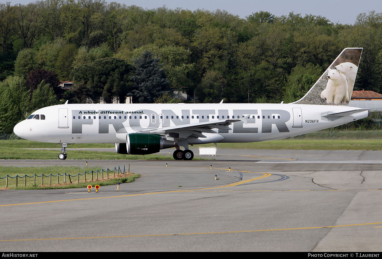 Aircraft Photo of N206FR | Airbus A320-214 | Frontier Airlines | AirHistory.net #202415