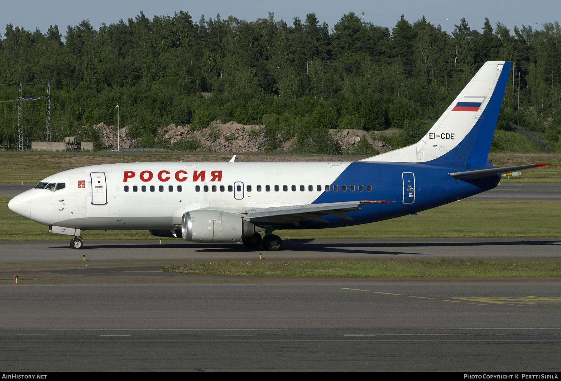 Aircraft Photo of EI-CDE | Boeing 737-548 | Rossiya - Russian Airlines | AirHistory.net #202431
