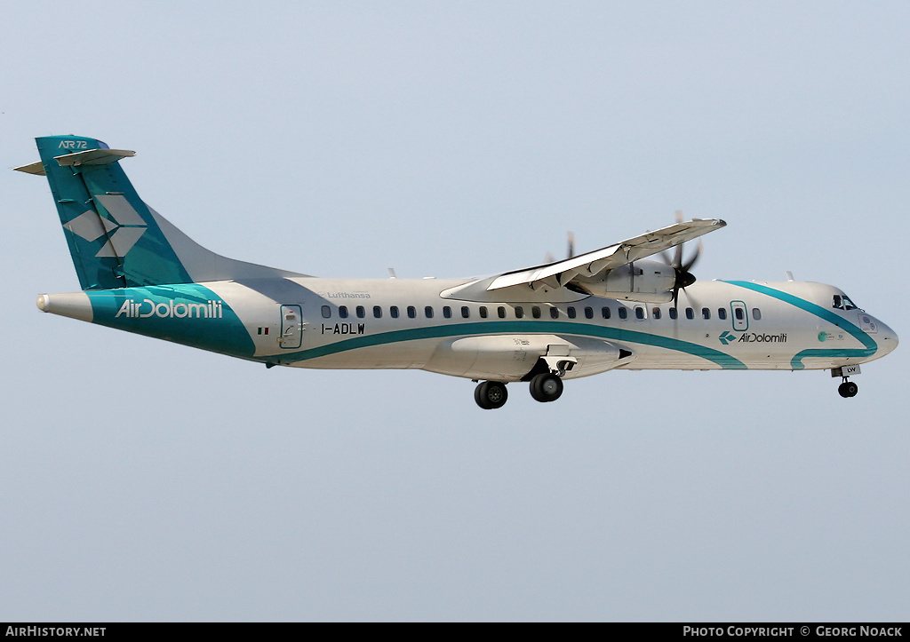 Aircraft Photo of I-ADLW | ATR ATR-72-500 (ATR-72-212A) | Air Dolomiti | AirHistory.net #202440