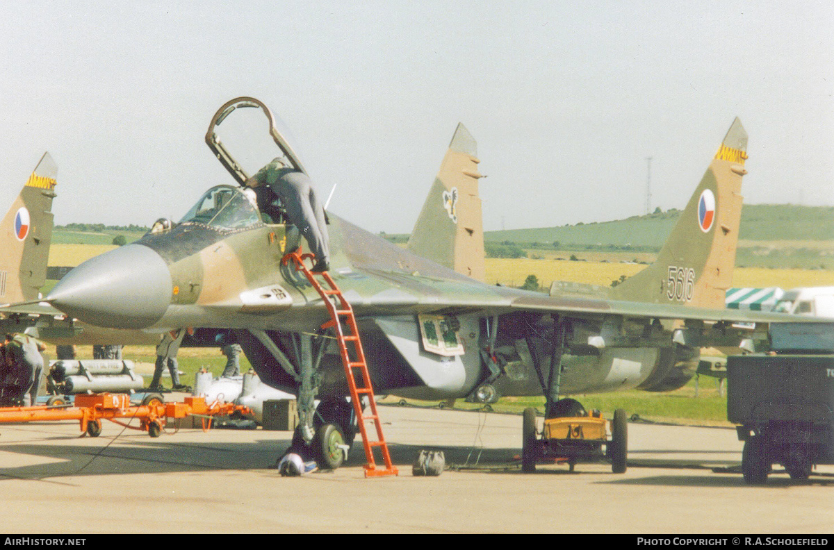 Aircraft Photo of 5616 | Mikoyan-Gurevich MiG-29A (9-12A) | Czechoslovakia - Air Force | AirHistory.net #202445