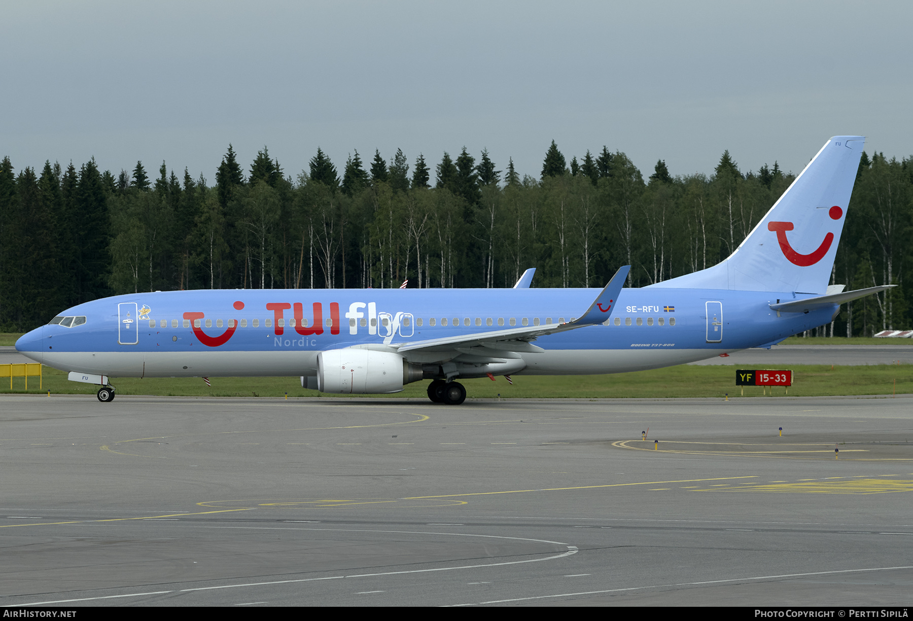 Aircraft Photo of SE-RFU | Boeing 737-8K5 | TUIfly Nordic | AirHistory.net #202455