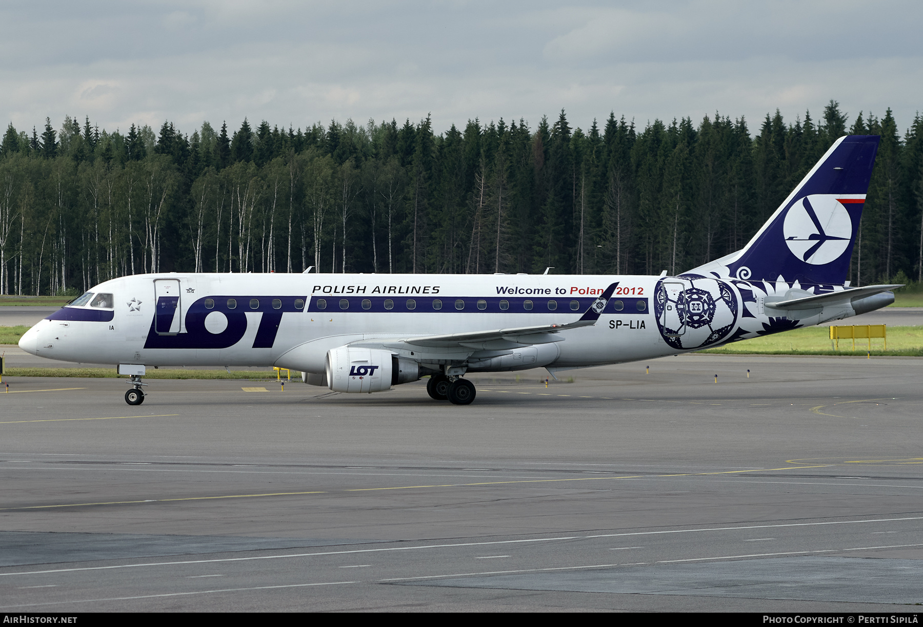 Aircraft Photo of SP-LIA | Embraer 175LR (ERJ-170-200LR) | LOT Polish Airlines - Polskie Linie Lotnicze | AirHistory.net #202463