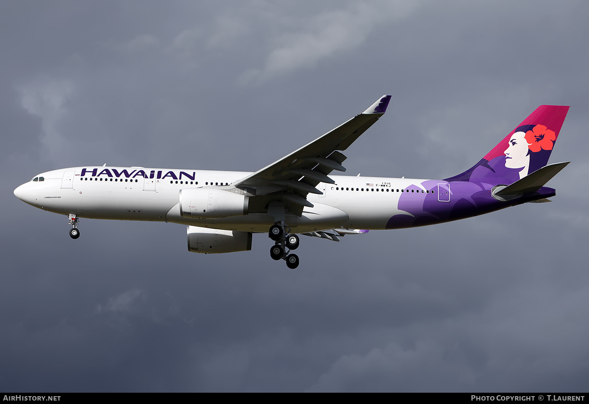 Aircraft Photo of F-WWKJ | Airbus A330-243 | Hawaiian Airlines | AirHistory.net #202501