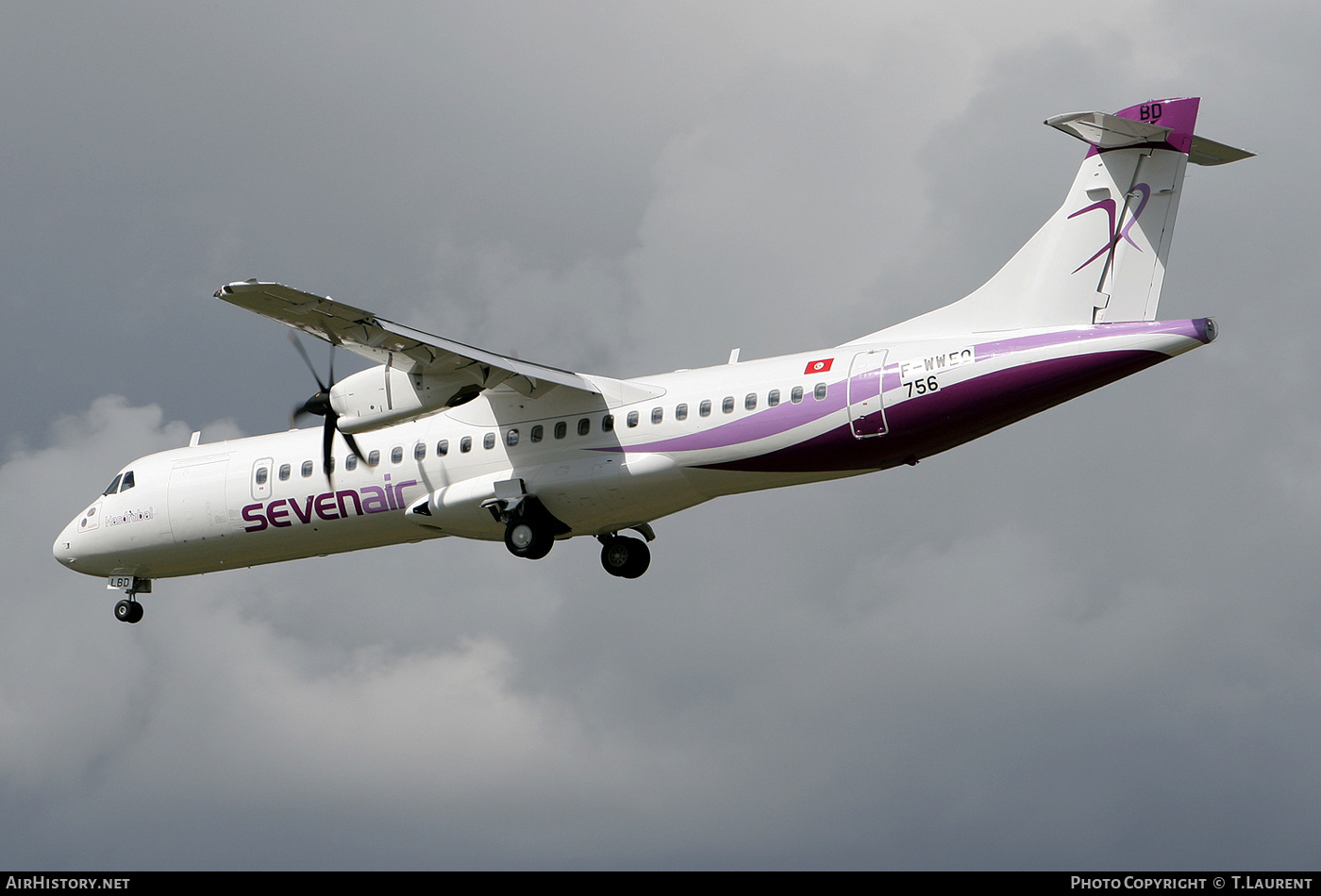 Aircraft Photo of F-WWEQ | ATR ATR-72-500 (ATR-72-212A) | Sevenair | AirHistory.net #202502