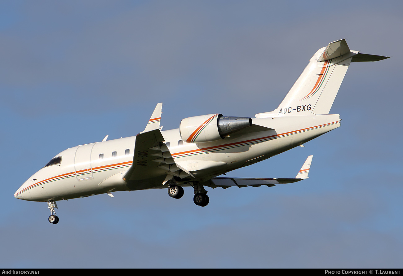 Aircraft Photo of A9C-BXG | Bombardier Challenger 604 (CL-600-2B16) | AirHistory.net #202503