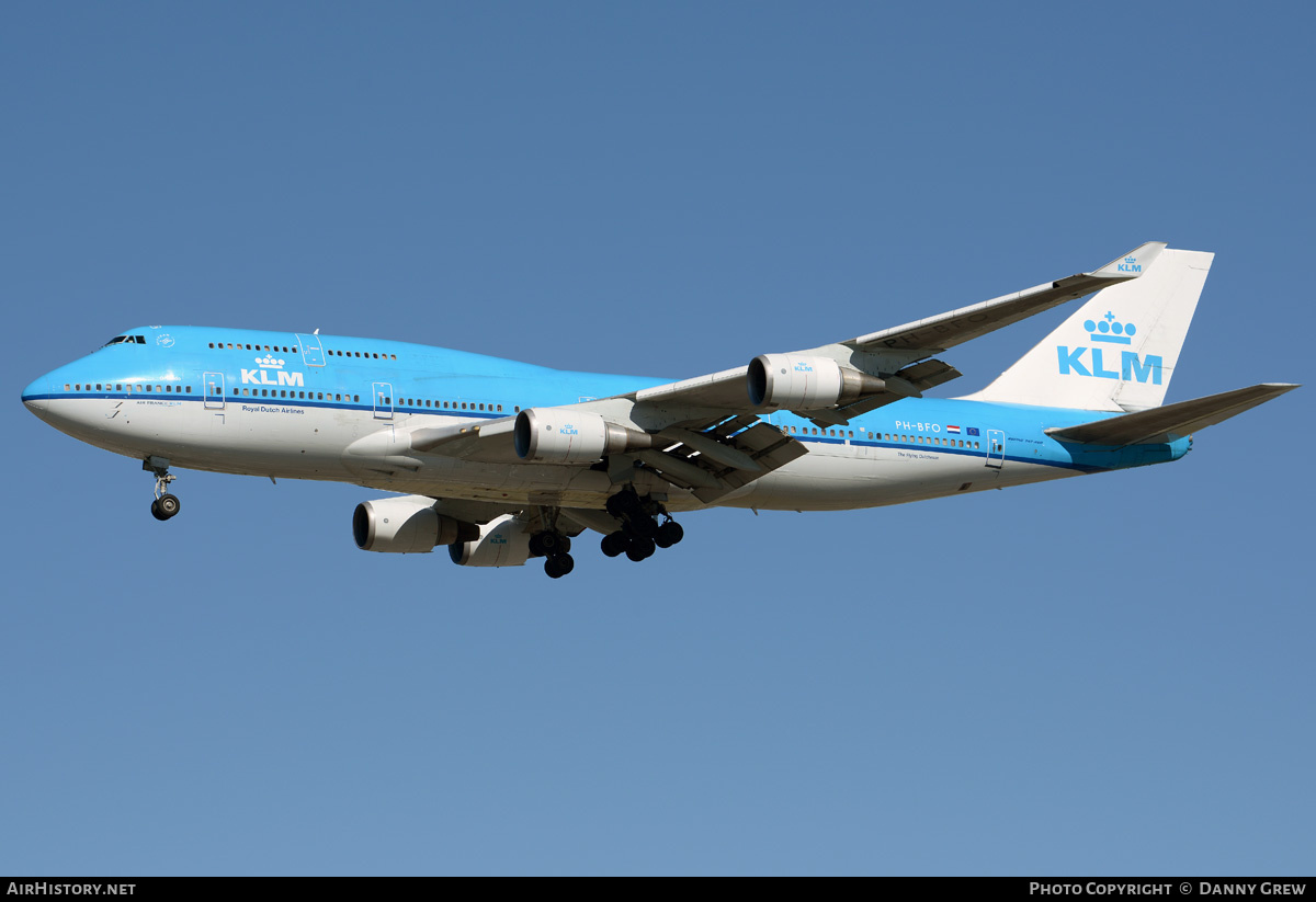 Aircraft Photo of PH-BFO | Boeing 747-406M | KLM - Royal Dutch Airlines | AirHistory.net #202507