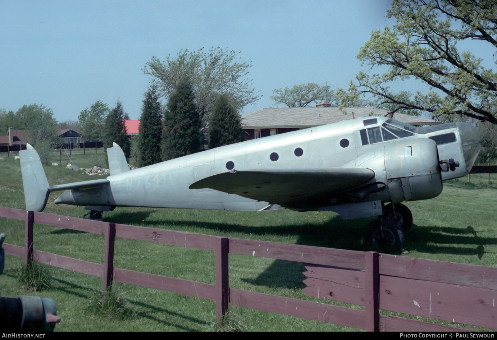 Aircraft Photo of N7341C | Beech AT-11 Kansan | AirHistory.net #202510