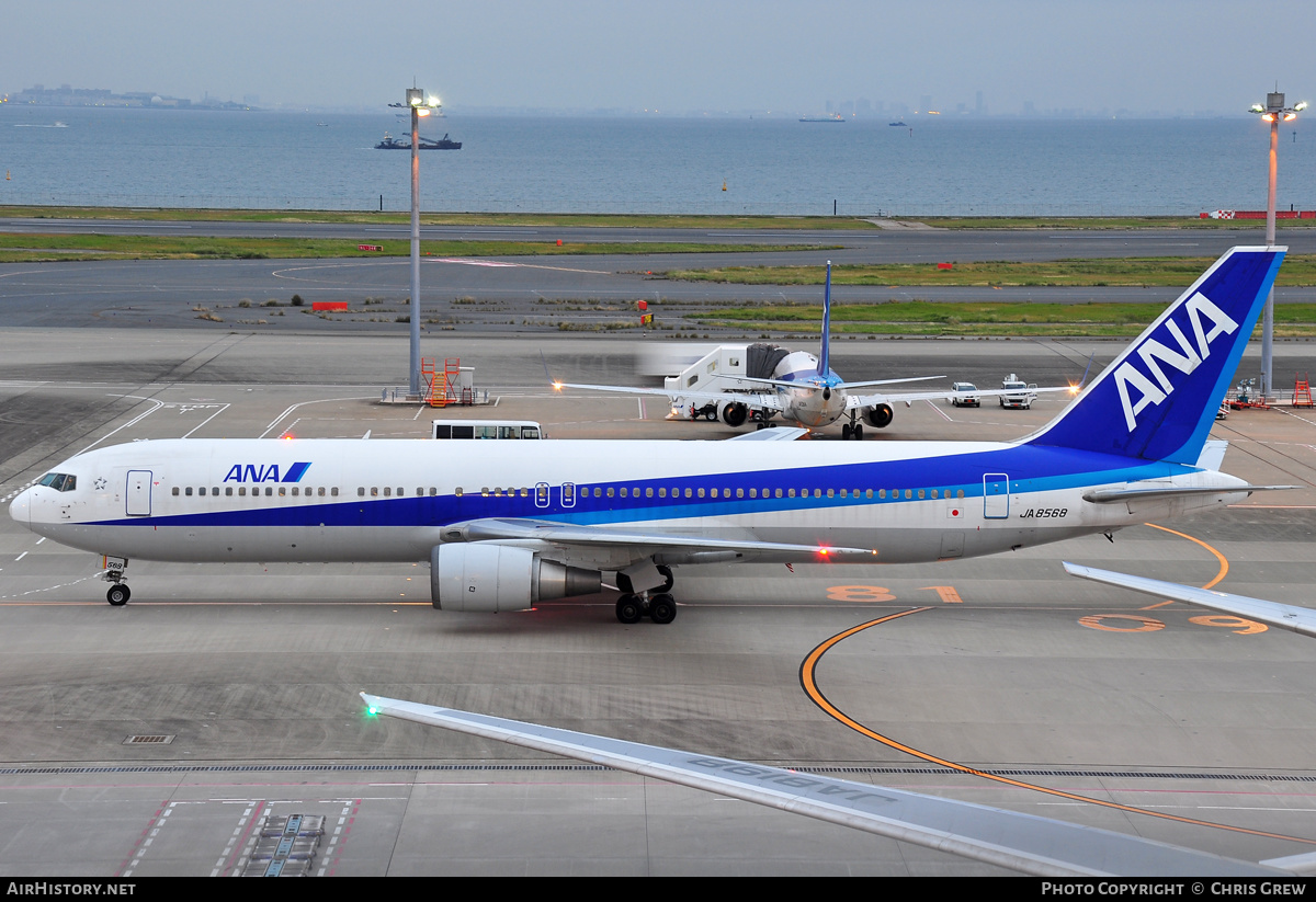 Aircraft Photo of JA8568 | Boeing 767-381 | All Nippon Airways - ANA | AirHistory.net #202520
