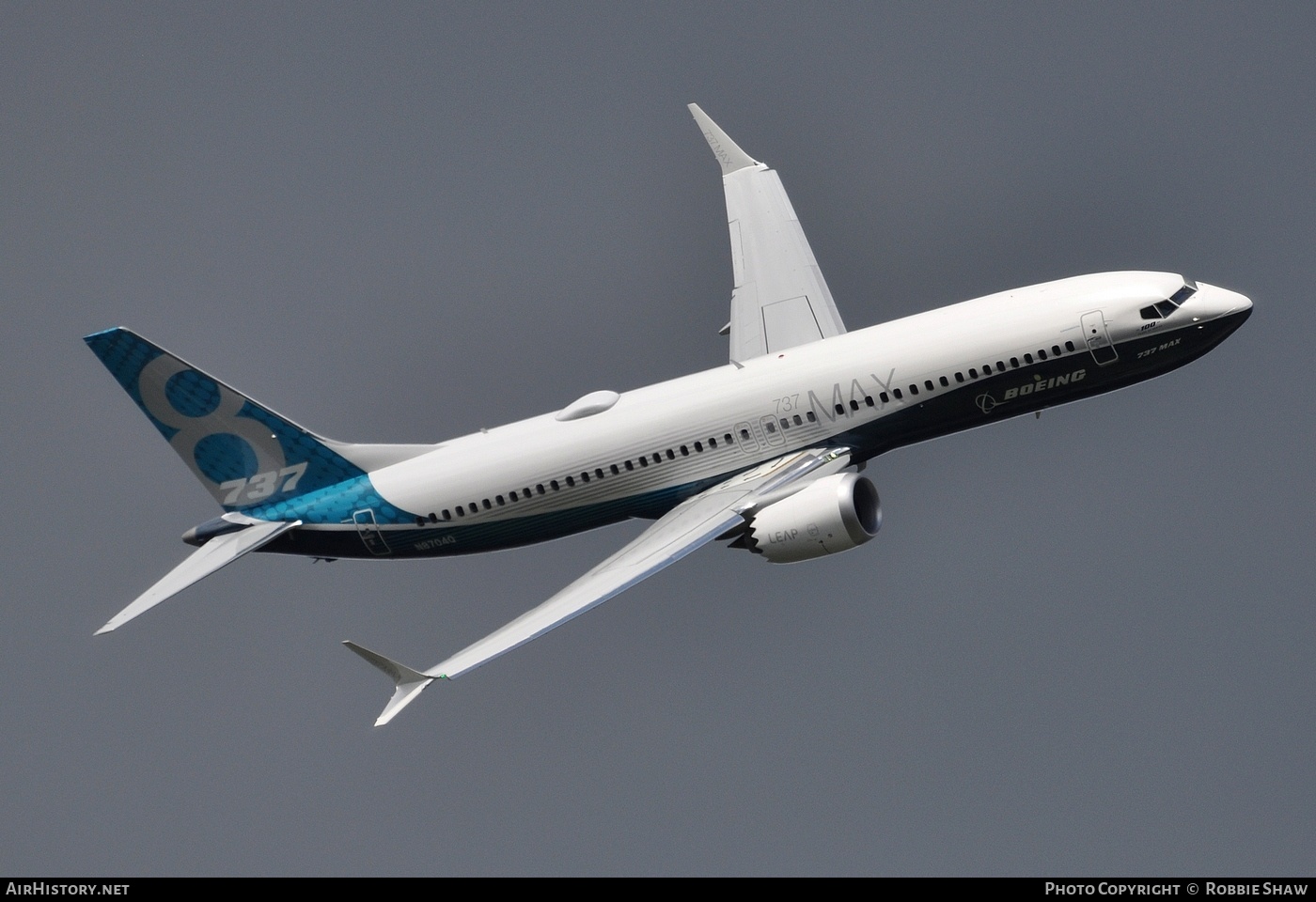 Aircraft Photo of N8704Q | Boeing 737-8 Max 8 | Boeing | AirHistory.net #202533