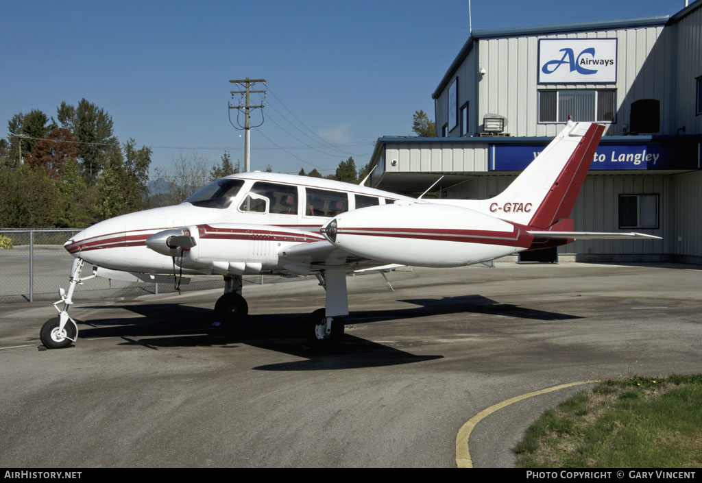 Aircraft Photo of C-GTAC | Cessna 320 Skyknight | AirHistory.net #202565