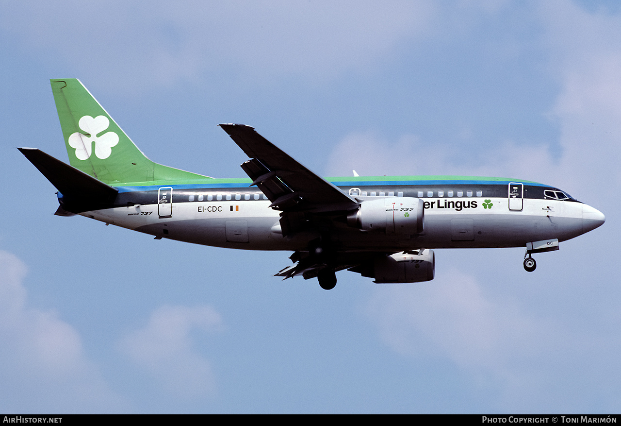 Aircraft Photo of EI-CDC | Boeing 737-548 | Aer Lingus | AirHistory.net #202576